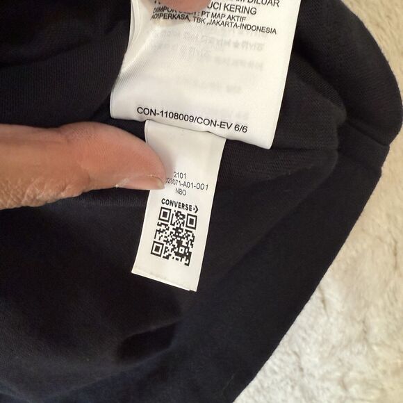 Converse x Space Jam Taz T Shirt Black Sz XL Oversized Fit‎ 100% Cotton - Picture 8 of 12